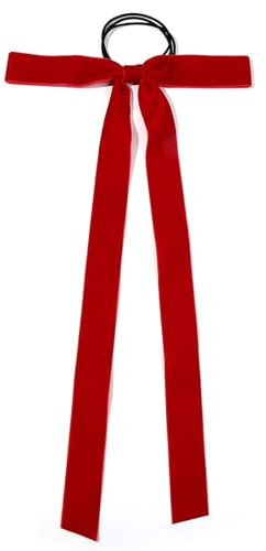 Elegantes Haar-Accessoire, Haarschleifen, Haargummi mit langem Schwanz, Quasten, Band, Haargummi für Damen und Mädchen