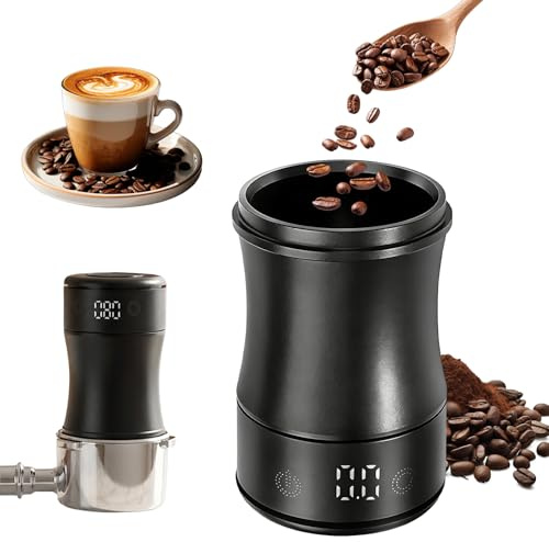 Kaffeewaage mit Dosierbecher,0,1g Genauigkeit,Barista Scale für Siebträger | Espresso Waage,USB-C Aufladbar, Barista Scale für Pour Over & French Press