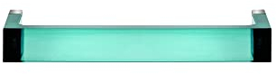 Kartell Rail Portasciugamani in Plastica, 7.5X30X4 Cm, Verde Acquamarina