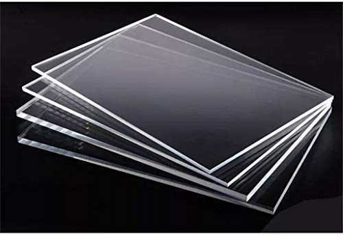 3mm Clear Acrylic Plastic Safety Sheet for Shed Windows Many Sizes Avail x1 Quantity (610mm x 610mm)