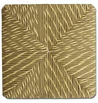 Tomaino - Assise de Chaise en Paille 37x37 Fonds de Remplacement puor Chaise Paille Élégance et Confort - Modèle Pise