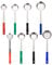 Primelyne Set of 8 Portion Control Serving Spoons, Ladle Set, Spoodle, 4 Perforated and 4 Solid - 2, 4, 6 and 8-Ounce