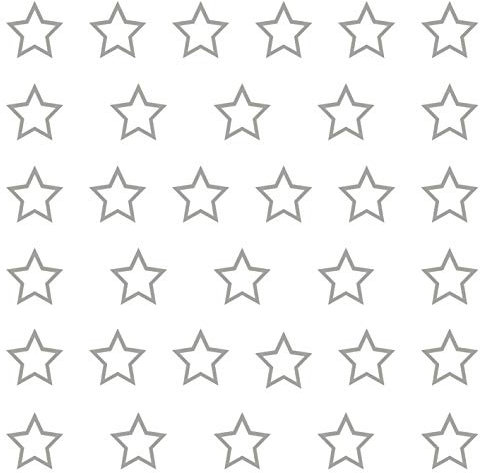 kleb-Drauf® | 35 Sterne | Silber - matt | Wandtattoo Wandaufkleber Wandsticker Aufkleber Sticker | Wohnzimmer Schlafzimmer Kinderzimmer Küche Bad | Deko Wände Glas Fenster Tür Fliese