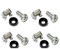 K M Electronics® Rack Mount 6MM M6 CAGE Nuts Bolts WASHERS X 4