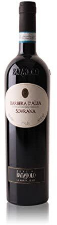 Batasiolo BARBERA D'ALBA DOC SOVRANA, Vino Rosso Fermo Secco, Balsamico e Corposo, 750 ml