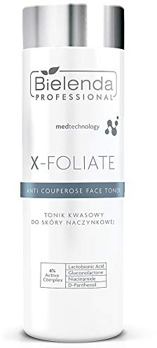 BIELENDA X - FOLIATE Anti Couperose Säure-Tonik für Bluenhaut 200 ml
