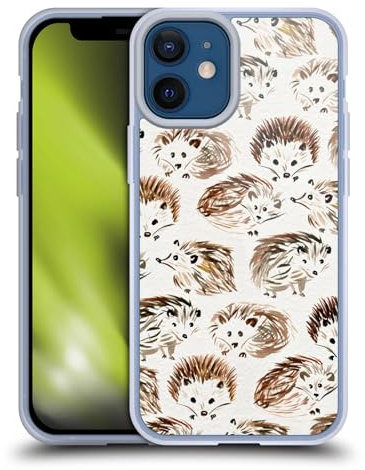 Head Case Designs Officially Licensed Cat Coquillette Hedgehogs Animals Soft Gel Case Compatible With Apple iPhone 12 Mini