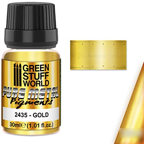 Green Stuff World Pure Metal Pigments GOLD 30ml