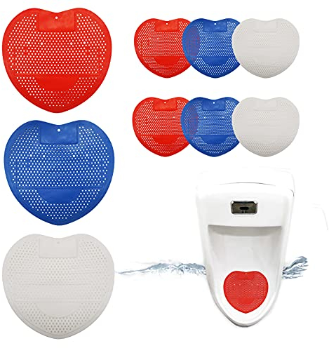 Urinalsiebe Hygienical mit Duft Urinaleinsatz aus Aktivkohle UrinalSieb Deodorant Urinal-Spritzschutzmatte Urinaleinlage Passend für Jedes Urinal Oder Pissoir Lang Anhaltender Duft 9 Stück