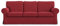 MASTERS OF COVERS Sofahusse Kompatibel mit IKEA Ektorp 3-Sitzer-Sofa, Ersatzbezug, Handgefertigt, 100% Baumwolle 218x88x88cm