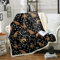 Rhodesian Ridgeback Flanell Decke 3D Druck Tier Hund Winter Warme Weich Kuscheldecke Kinder Teen Jungen Microfaser Flauschig Plüsch Decke Home Couch/Bett/Büro Wohndecke 100x130 cm