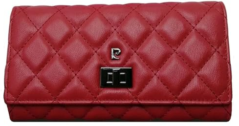 PIERRE CARDIN Portafoglio donna,ragazza,bello,grande,spazioso,similpelle,regalo,portafoglio con portamonete,Porta banconote,portafoglio da donna,da ragazza