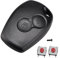 HooRLZ Carcasa para llave R-enault Trafic Master Dacia Dustuer Sandero Logan Opel Movano Vivaro, llave de coche Dacia 2 botones, llave de repuesto Vivaro, mando a distancia Renault