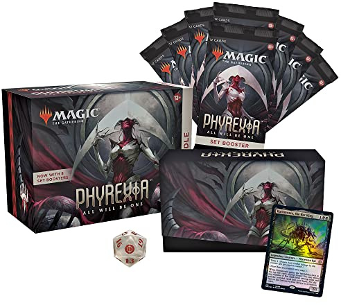 Magic The Gathering Phyrexia: All Will Be One Bundle, 8 Set Boosters and Accessories