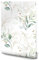 Muralo Tapete 10m Rolle Vlies Tapete Aquarell BLÄTTER Pflanzen Grün Natur Flora Wand Tapete Für Wohnzimmer Schlafzimmer Flur Büro Moderne Muster Wand Dekoration