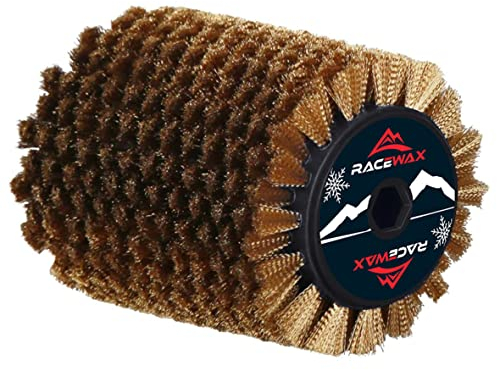 RaceWax Roto Kupfer/Bronze Rotorbürste Belagbürste Skiwachs Service SpeedBrush 100mm
