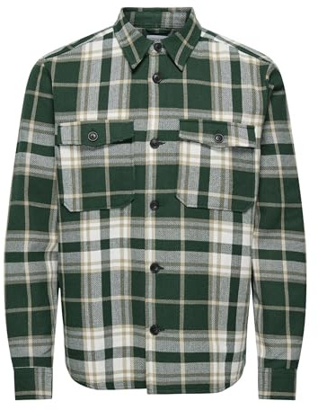 ONLY & SONS Herren Freizeit Hemd ONSMILO Life - Relaxed Fit XS S M L XL XXL