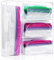 Ziplock Bag Organizer Acrylic Food Storage Containers for Drawer, Kitchen Bag Organizer Compatible with Gallon Quart Sandwich Snack -Clear