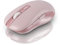 Mouse senza fili, mouse ottico silenzioso Tri-Mode Bluetooth con 6 pulsanti, mouse di ricarica portatile, design ergonomico, 800-1200-1600 DPI regolabile, per computer portatili iPad PC (rosa)