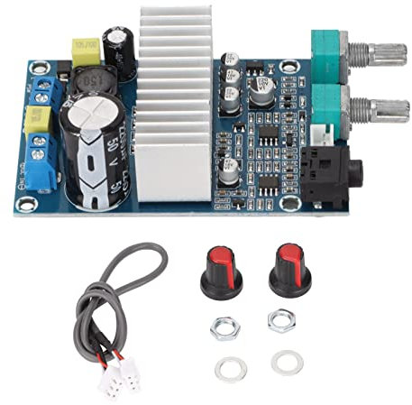 Carte amplificateur numérique Mtlavishness Multifonction 11. 0×7. 0×5. 0 Carte amplificateur numérique 100W Sortie Basse Caisson de Basses Module d'ampli pour Haut-Parleur 12 24V