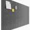 Uoisaiko Große Filz Pinnwand Selbstklebend 30x30cm,12 Stück Filzboard Memotafeln Memo Boards mit 60 Pinnnadeln Bulletin Board Wanddekoration für Büro Küche, Fotos Memos