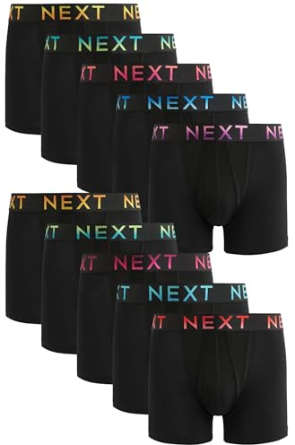 NEXT Herren Boxershorts A-Front, 10er-Pack