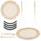 HyperMotion Balançoire nid 100 cm Beige – Balançoire d'extérieur et d'intérieur pour Enfants et Adultes, Suspendue jusqu'à 150 kg, réglable en Hauteur, résistante aux intempéries