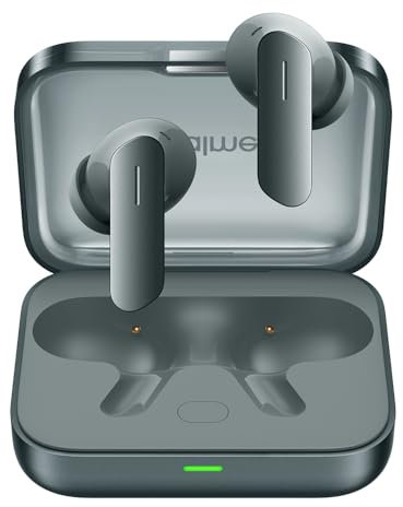 realme Buds Air 7 Cuffie Bluetooth,Auricolari Bluetooth 5.4,Wireless Cancellazione Rumore con ENC,52dB Noise Cancelling Cuffie Senza Fili,IP55 Impermeabili,Qualità Hi-Res Audio,Verde