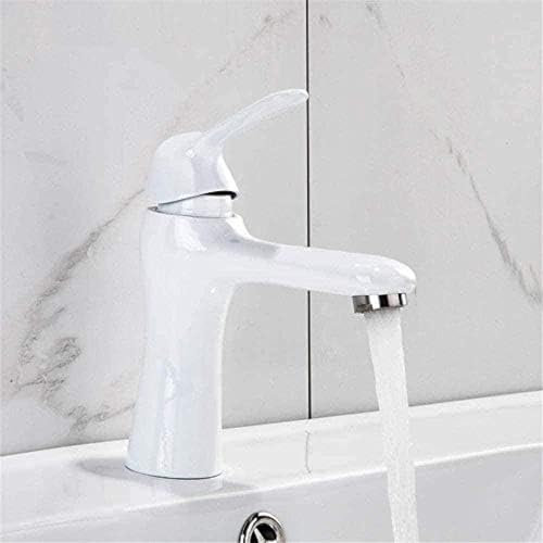 Grifo Cocina, Lavabo, Mezclador Baño Blanco, Monomando Monobloque