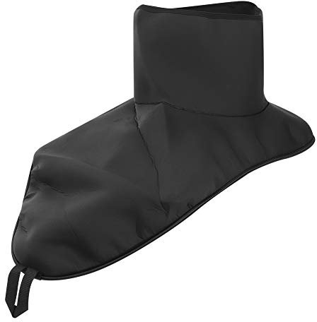 plplaaoo Kajak-Spritzdecke, Kanufahren, wasserdichte Neopren-Rockabdeckung, Universalgröße, elastischer Gürtel, strapazierfähiges Material für Kajak- und Kanufahren, SBR-Neopren, Schwarz,
