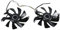 87mm/3.42in 4Pin 12V Coolers Fan T129015SU VGA Fan Graphics Card Cooling Fan For RTX2060 2070 SUPER Coolers