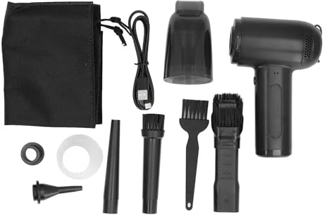 Electric Air Duster 60000RPM 75W 2 Speed Powerful Cordless Dust Blower for Computer Keyboard Car