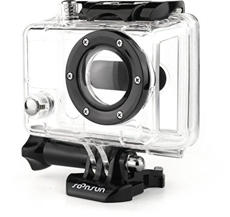Soonsun, custodia protettiva impermeabile per GoPro HD Hero 2 e 1