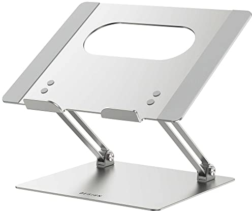 BESIGN LS10 Soporte Portátiles, Soporte de Aluminio Ergonómico para Portátiles Compatible con Portátile de Entre 10-14