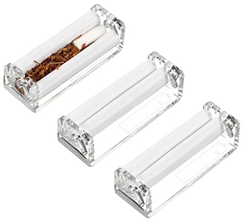 70mm Zigaretten Roller, Kunststoff Zigaretten Roller, Manueller Zigaretten Roller (3 Stücke)