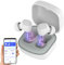 auvisio Earbuds: In-Ear-Stereo-Headset, Bluetooth 5, Ladebox, 18 Std. Spielzeit, App (InEar Kopfhörer, Mini-in-Ear Kopfhörer, Bluetooth, iPhone Ladestation)