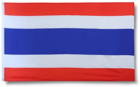 Sonia Originelli premium Fahne für jede Gelegenheit - hissfertig & wetterfest -Größe: ca. 90 x 150 cm, Farbe: Thailand