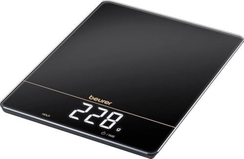 Beurer KS 34 XL LTD. Küchenwaage digital Wägebereich (max.)=15kg Edelstahl, Schwarz