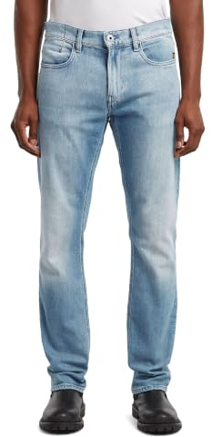 G-STAR Herren Mosa Straight Jeans, Blau (Vintage Steel Blue D23692-D938-H108), 32W / 34L