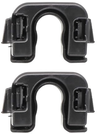 Adunsiaoto 4 Pièces Support Arrière Pour Porte-Bagages De Voiture, Clips Pour Étagère à Colis, Support De Fixation Étagère Colis Clip Levage Stockage Accessoires Automobiles 015532109E