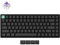 Keychron K2 HE Clavier mécanique personnalisé ANSI à déclenchement rapide, clavier de jeu sans fil QMK Bluetooth avec interrupteur magnétique Gateron double rail remplaçable à chaud, cadres en