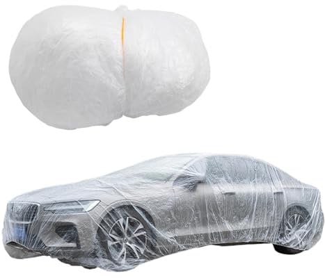 Fundas para Coche Impermeables, Funda Transparente para Coche - Funda para coche al aire libre - Cubiertas protectoras a prueba de polvo y arañazos, para automóviles convertibles, SUV, viajes, camione