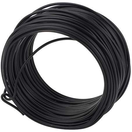 Filo di Legatura in Ferro Zincato Cavo di Legatura in Metallo Bocca Tonda PVC e Filo di Legatura in Acciaio Rinforzato con Ferro Zincato per Cavo in Fibra, Filo di Nitinol