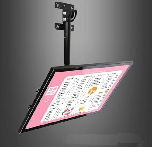 Schlanker LED-Leuchtkasten mit Schnapprahmen, LED-Menütafel für Restaurants, Menütafel mit LED-Hintergrundbeleuchtung für an der Wand befestigte Werbetafeln in Restaurants, Cafés und Geschäften, 50