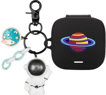 Casevita Cute Case Compatible with Oneplus Buds Pro 2 with Keychain, Soft Silicone Cartoon Anime Design Funny Protective Cover Compatible with Oneplus Buds Pro 2 for Women