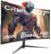 CRUA 27 Inch Curved Gaming Monitor,Full HD(1920x1080P) VA Panel 1800R 280Hz Refresh Rate Computer Monitor with Blue Light Filter,for Gaming & Office(DP,HDMI) - Wall Mountable, Black