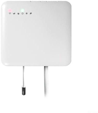 Yhenlovtt Controlador de radiador eléctrico para termostato Tuya, control de señal FP, medición de electricidad para radiadores eléctricos con seis modos de funcionamiento y control remoto