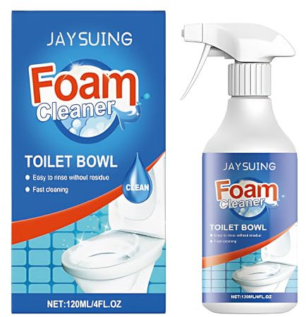 Abflussreiniger Schaum,Foaming Drain Cleaner,Get out Foaming Drain Cleaner,Abfluss Schaumreiniger,120 ml Schaum Abflussreiniger,Geeignet für Küche,Spüle,Toilette,Badewanne