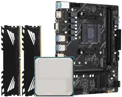 Kit A320 CPU Ryzen R5 2600 DDR4 16 GB 3200 MHz memoria scheda madre a320m