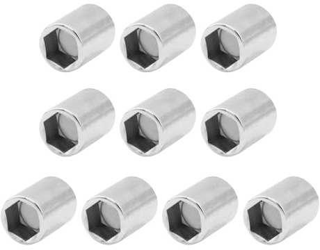 Rdxanc 10PCS Crossed Screwdriver Converter for Easy 5MM Hexgon Standoffs Installation on PC Motherboards Metal Screwdriver